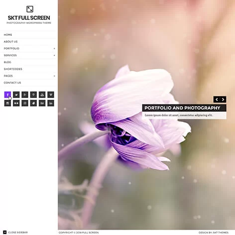 Vollbild-WordPress-Theme