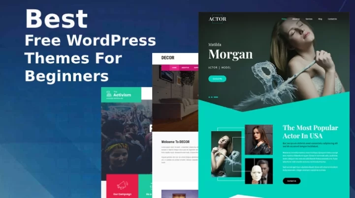 أفضل ثيمات WordPress المجانية للمبتدئين