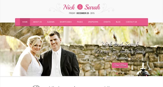 tema WordPress per matrimoni gratis