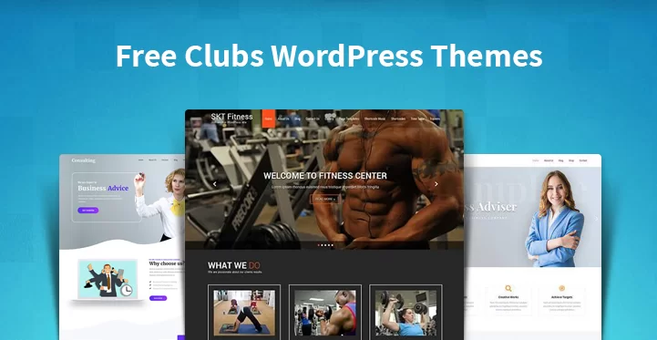 Thèmes WordPress gratuits pour les clubs