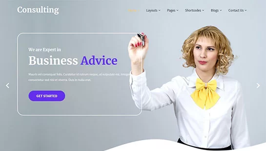 Tema WordPress de Consultoria SKT