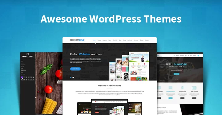 Impresionantes temas de WordPress