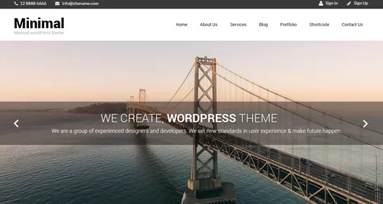 Thème WordPress Naturo Lite