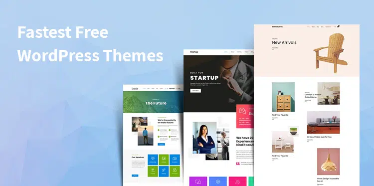 Temi WordPress gratuiti più veloci