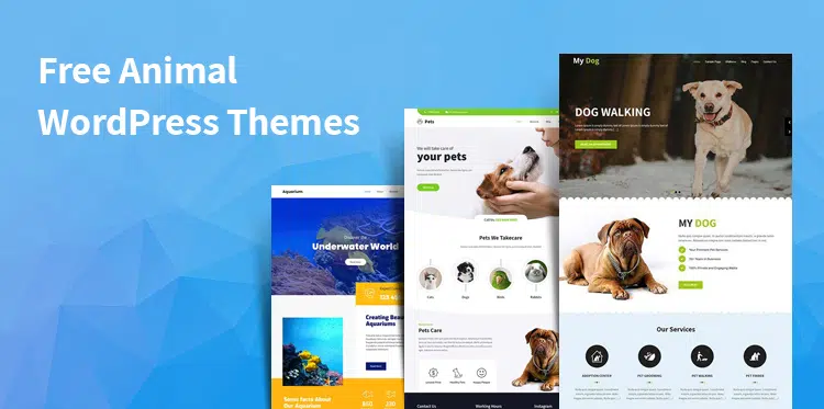 Thèmes WordPress gratuits pour les animaux