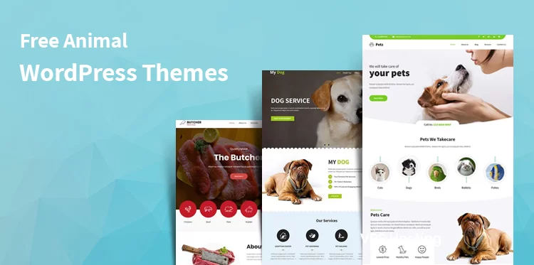 kostenlose Tier-WordPress-Themes