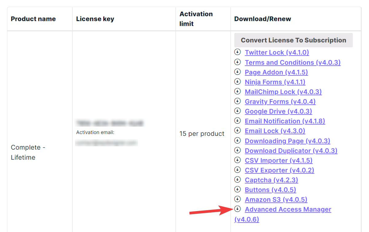 Descărcați Monitor descărcați extensia Advanced Access Manager