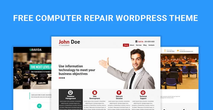 teme gratuite pentru reparații computere WordPress