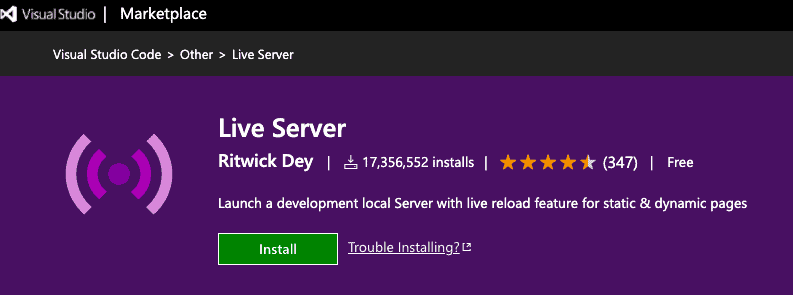 Server VSCode Live