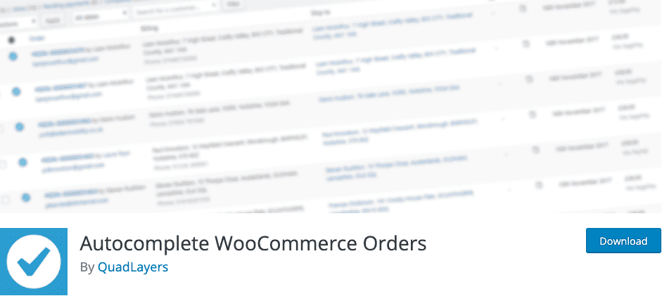 إكمال أوامر WooCommerce تلقائيًا