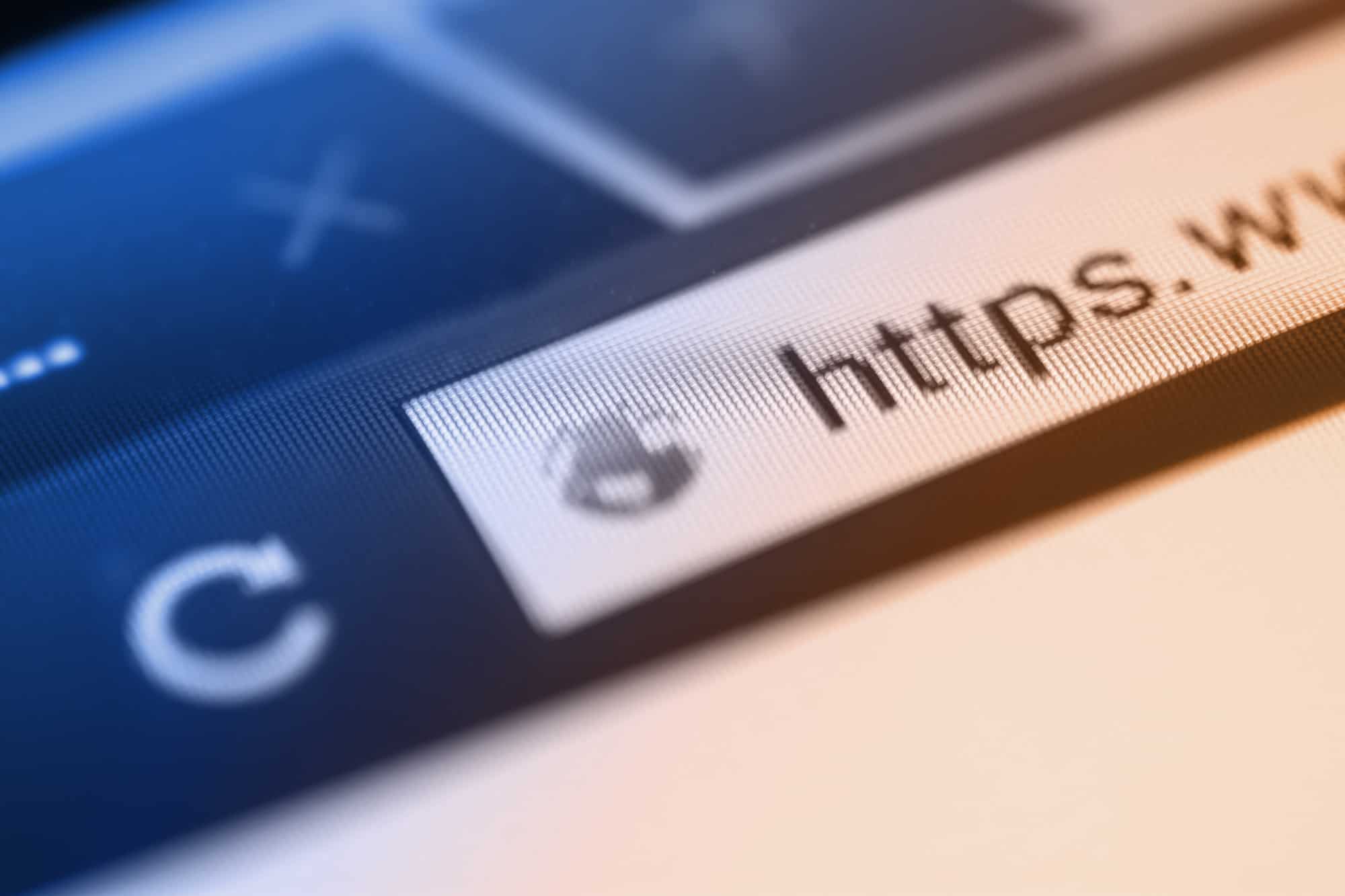 Webbrowser mit https