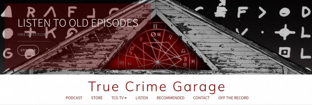 Podcastul True Crime Garage.