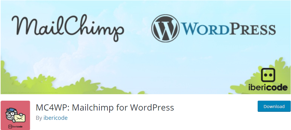 Plugin de e-mail Mailchimp pentru WordPress