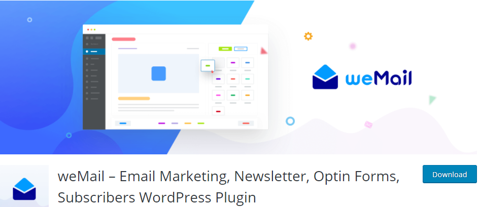 Plugin de e-mail weMail pentru WordPress