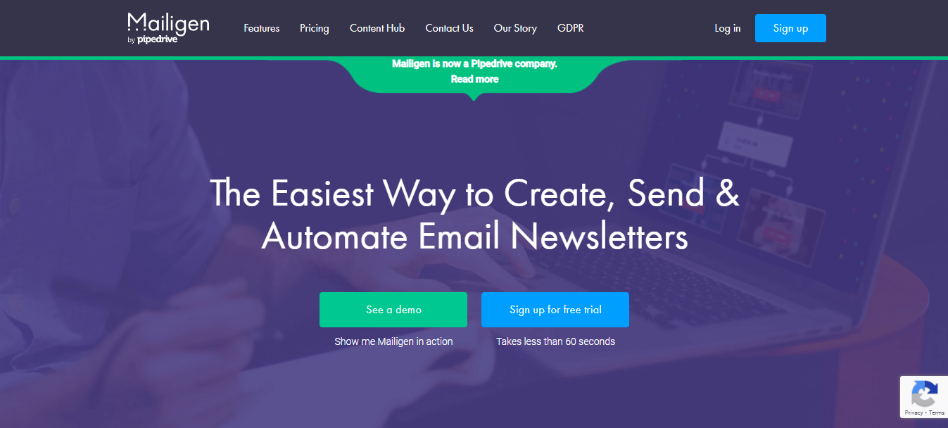 Software di email marketing Mailigen