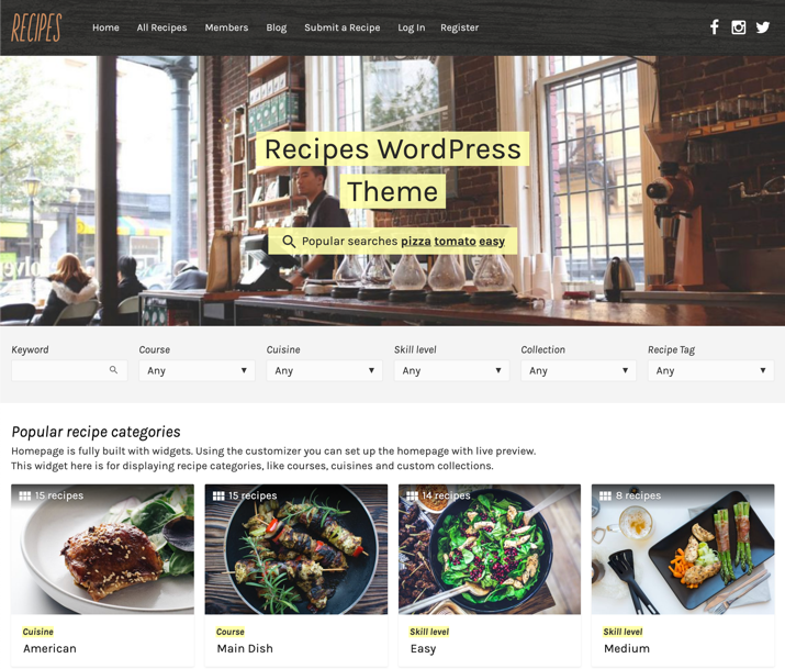 30 migliori temi WordPress per blog alimentari (2019) 27