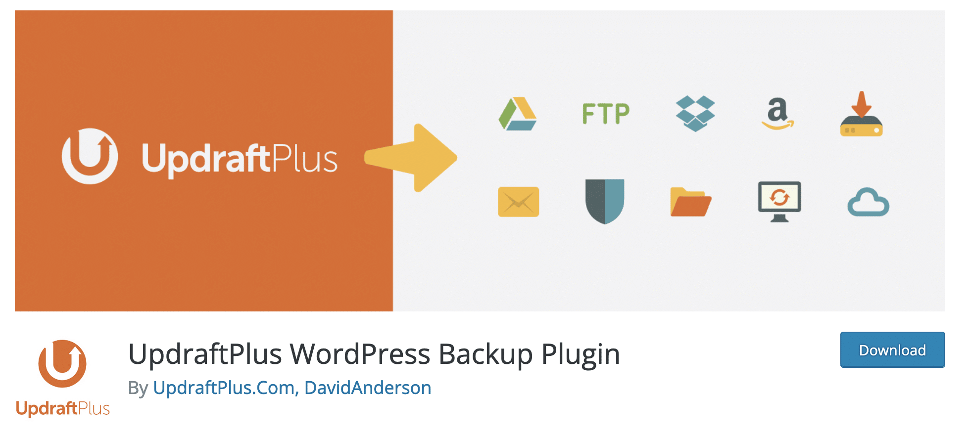 Pluginul UpdraftPlus WordPress Backup vă permite să faceți backup site-urilor dvs.