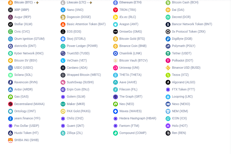 coingate support cryptocurrency