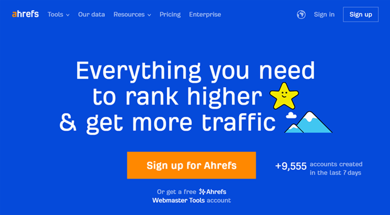 Ahrefs - Alternative Ubersuggest