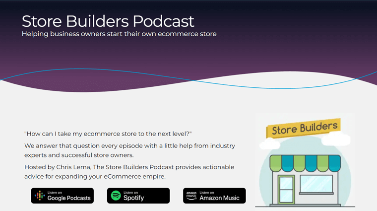 Podcast StoreBuilder