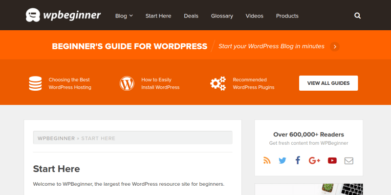 WPBeginner WordPress 博客