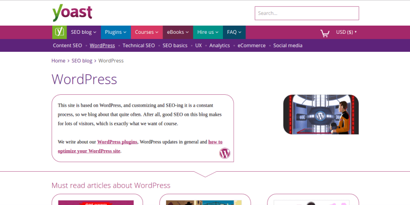 Yoast WordPress 博客