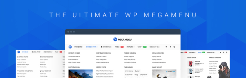 Plugin wordpress WP Mega Menu