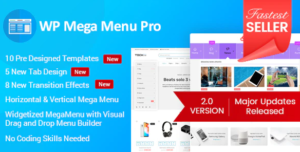 Pluginul WP Mega Menu Pro