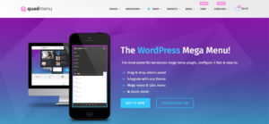 quadmenu wordpress mega meniu plugin