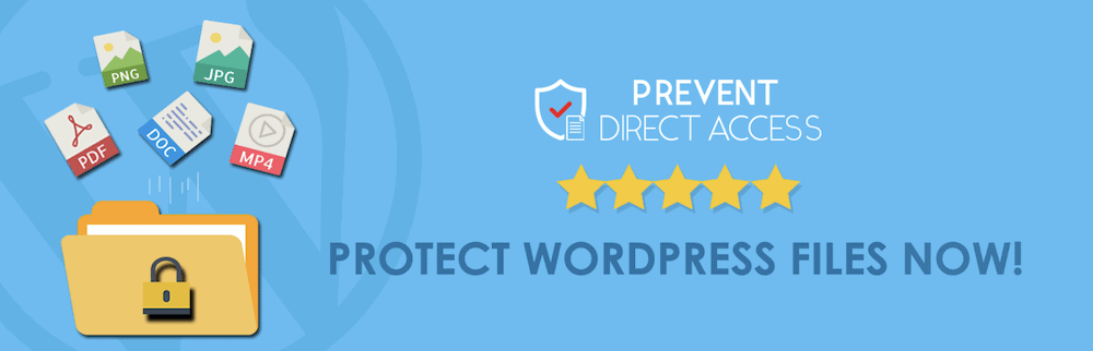 البرنامج المساعد لمنع الوصول المباشر - حماية ملفات WordPress.