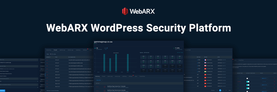 المكون الإضافي للأمان WebARX WordPress