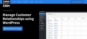 Zero BS CRM WordPress plugin