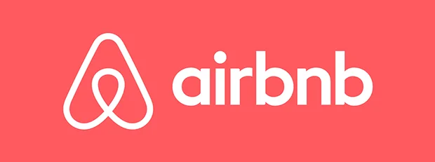 detalhe do logotipo airbnb