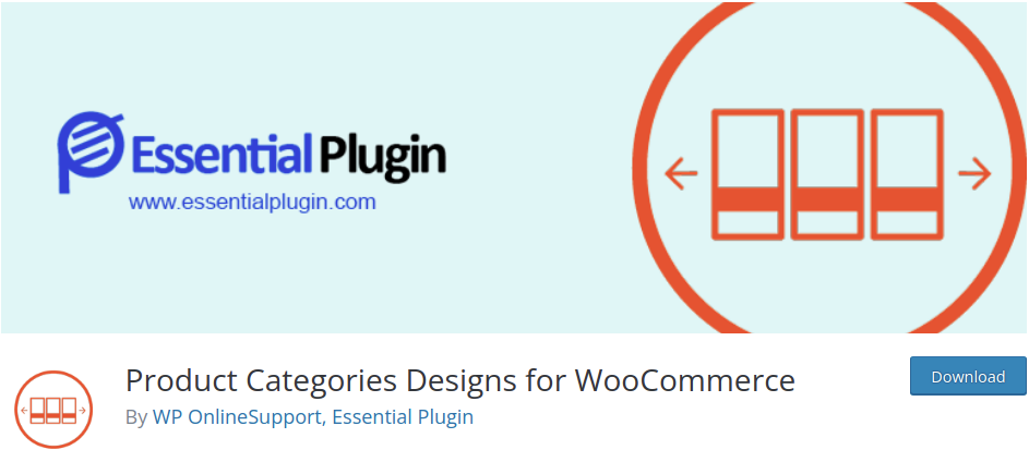 Designs de categorias de produtos WooCommerce