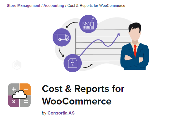 Cost și rapoarte pentru WooCommerce