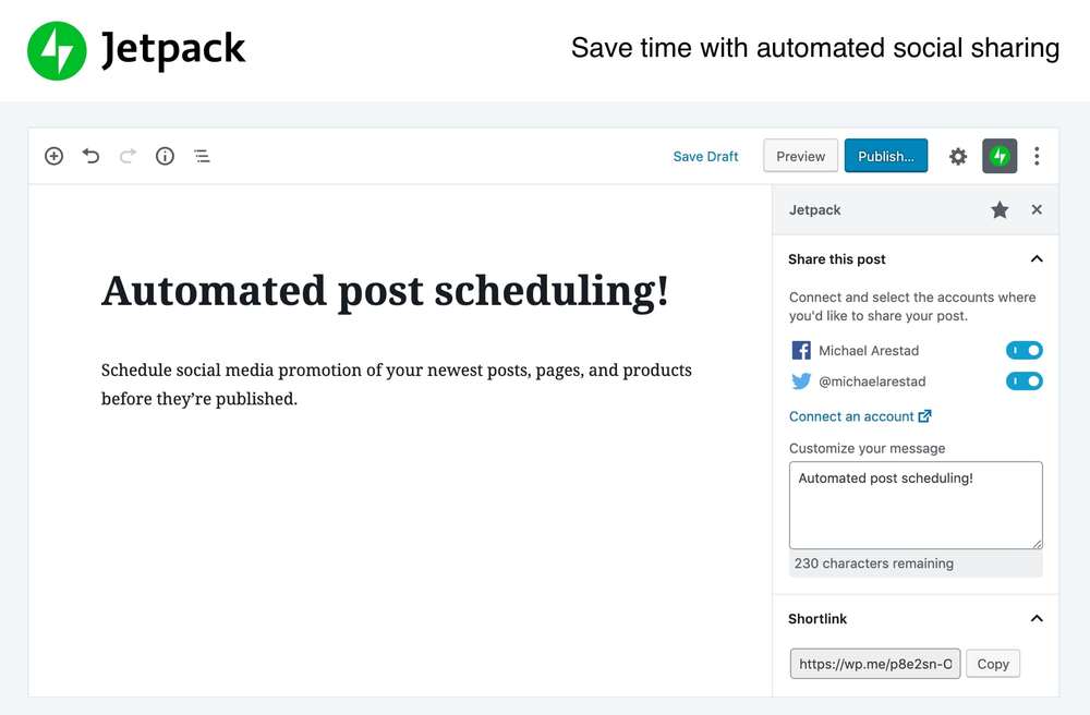 Jetpack WordPress ปลั๊กอินที่ดีที่สุด