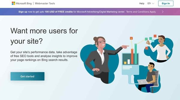 เครื่องมือ SEO: Bing Webmaster