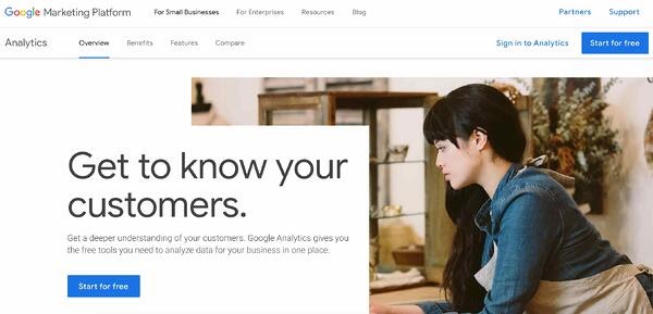 เครื่องมือ SEO: Google Analytics