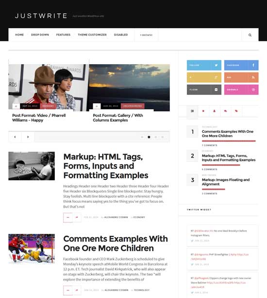 JustWrite-Free-news-WordPress-Motyw