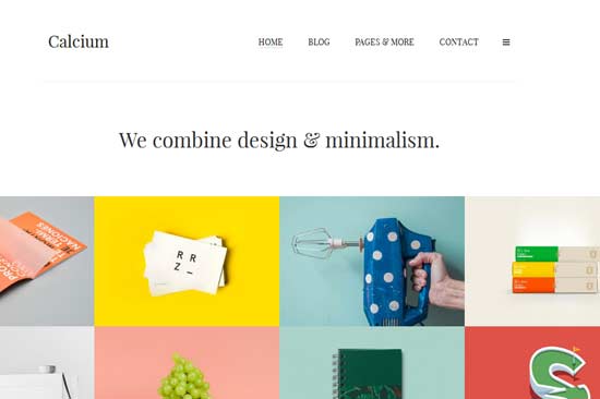 Calcium-Minimalist-Portfolio-&-Blogging-Theme