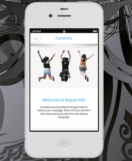 Klassio-RSV-Responsive-WordPress-Mobile-Template