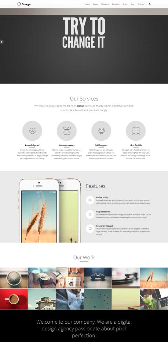 Omega-Responsive-Bootstrap-Theme