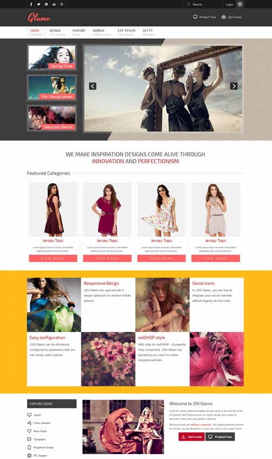 Free-joomla-3.3-templates-3.x-JSN-Glamo