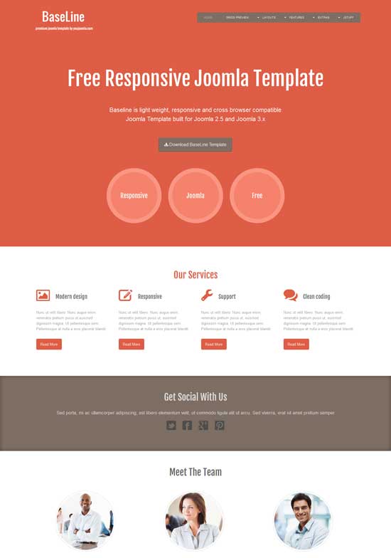 ベースライン-無料-レスポンシブ-Joomla-テンプレート