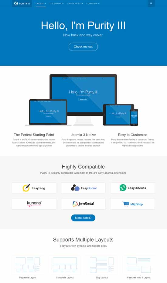 フリーレスポンシブ-Joomla-template-3