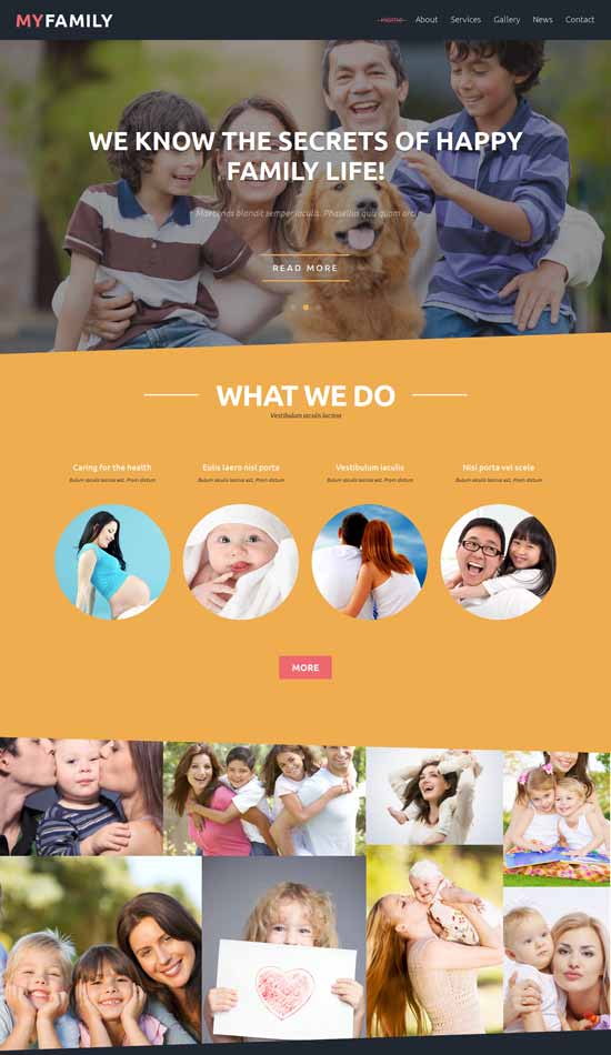 Family-Center-Free-Joomla-Template