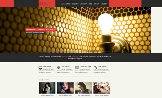 Cano ทันสมัยตอบสนอง Drupal 7 Theme