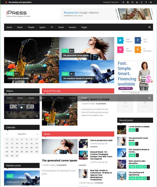 iPress-Responsive-News-Magazine-Drupal-theme