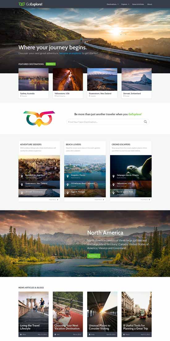 GoExplore-旅行WordPressテーマ
