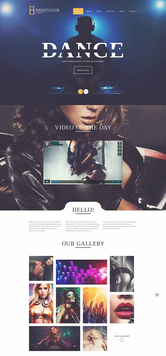 NightLife-WordPress-Theme